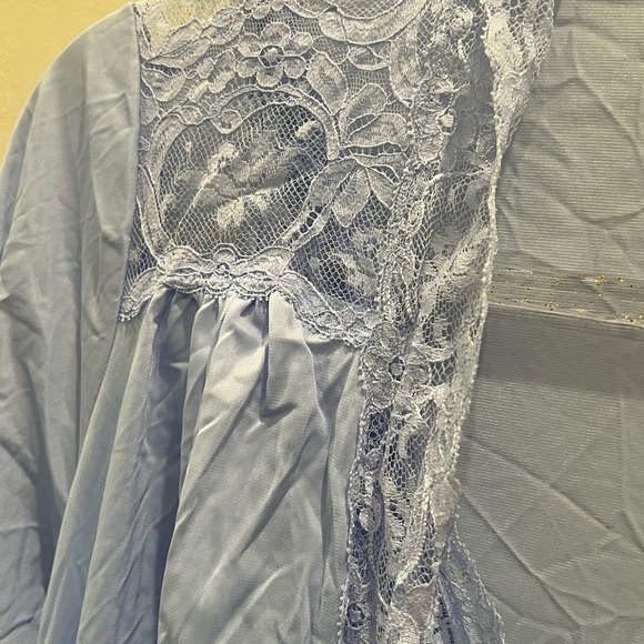 Vintage Vandemere Olga Nylon and Lace Lilac Purple Large Lingerie - Picture 8 of 9